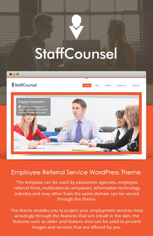 Employee Referral Service Wordpress Theme And Template Inkthemes