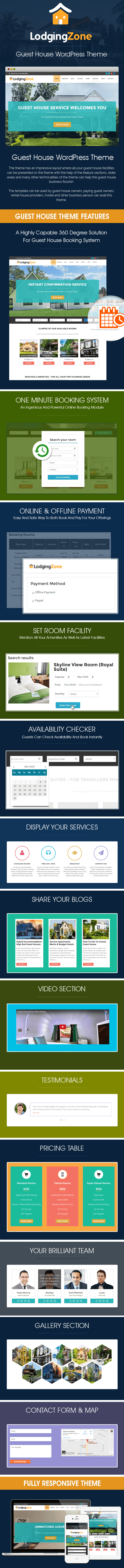 Guest House WordPress Theme