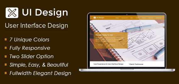 ui design user interface design wordpress theme inkthemes