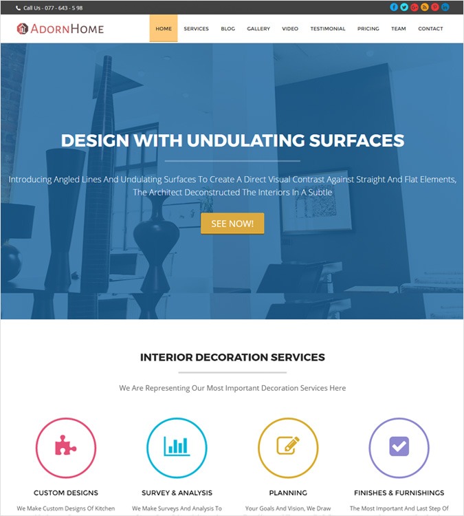 AdoreHome Wp Theme