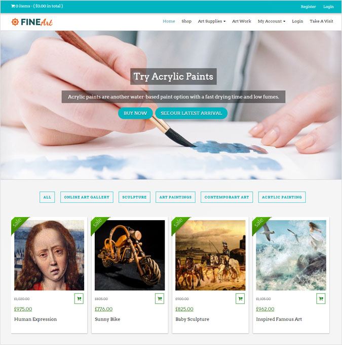 FineArt WP Theme