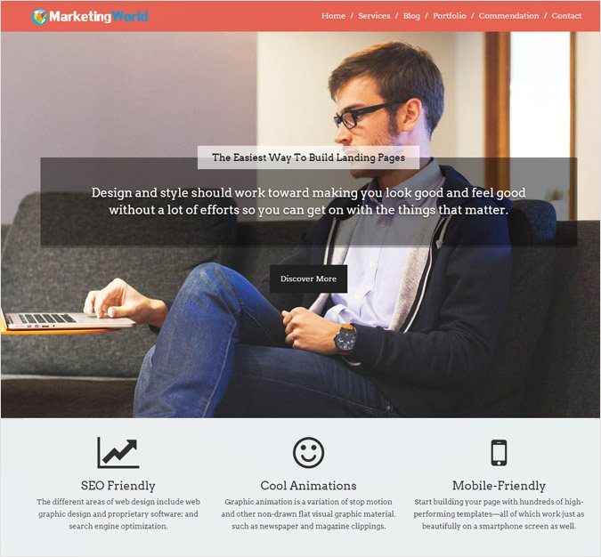 MarketingWorld WP Theme