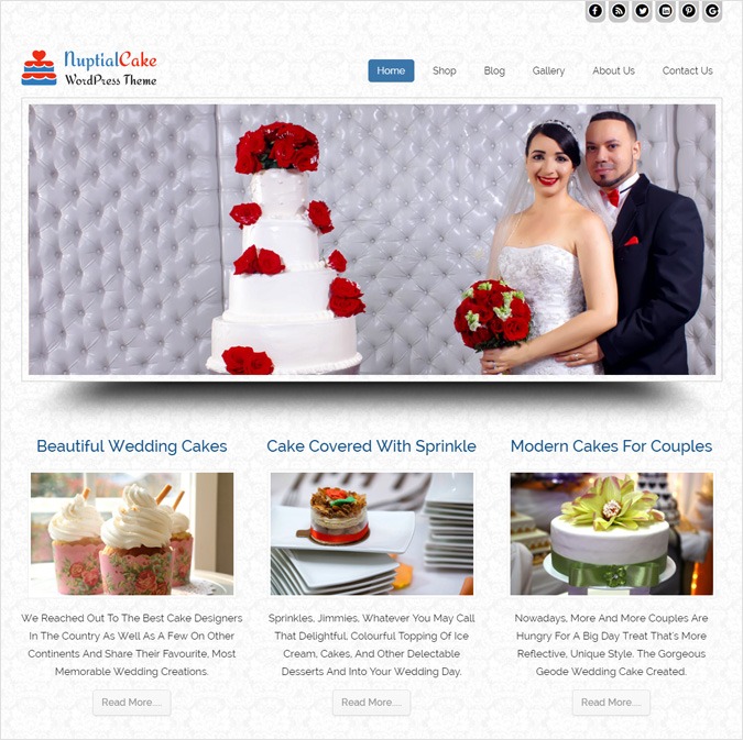 NupitalCake WP theme