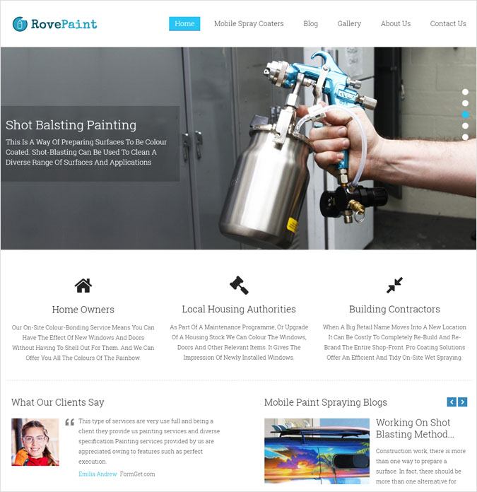 RovePaint WP theme