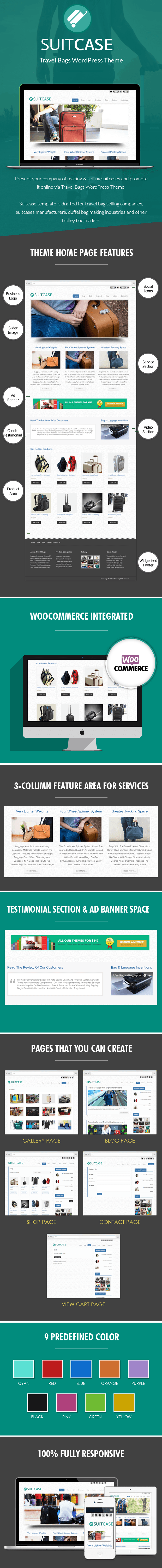 Travel Bags WordPress Theme
