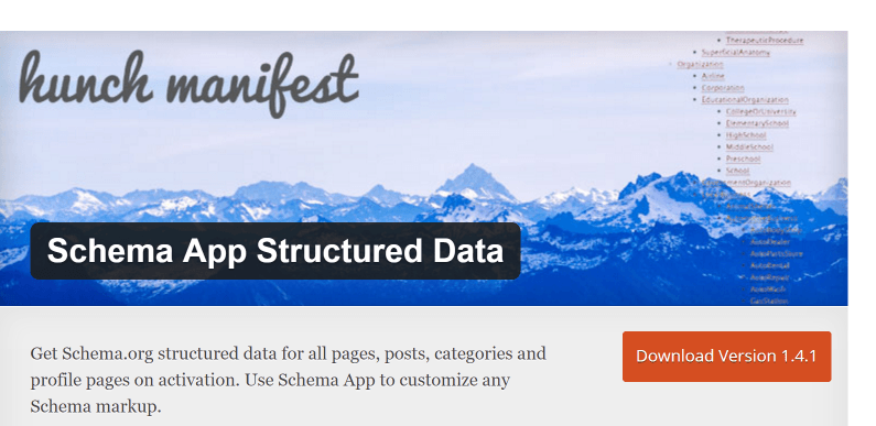 Schema App Structured Data