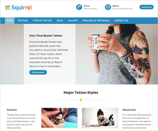 Squirrel-WordPress-Theme1