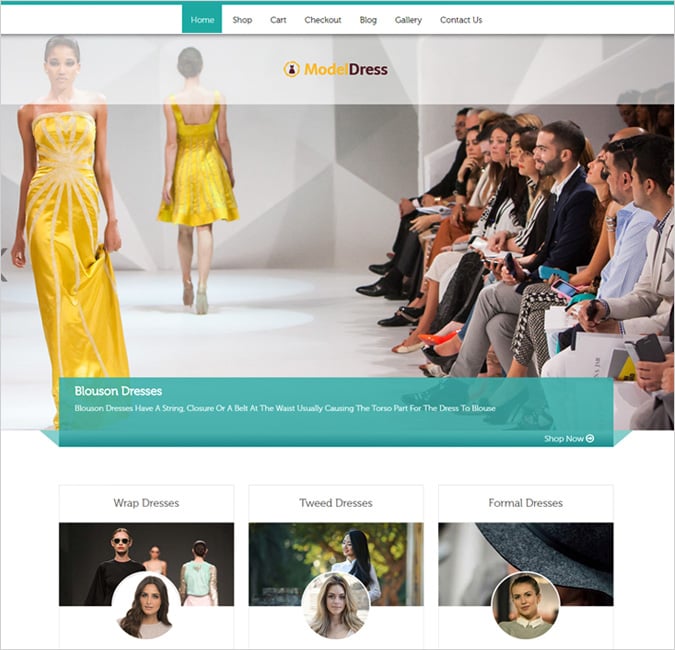 model celeb wp theme