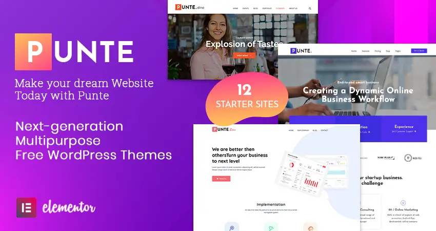 Punte WordPress Theme