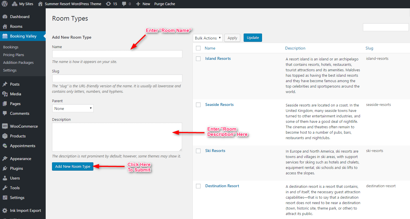 Step To Create A hotel booking Website