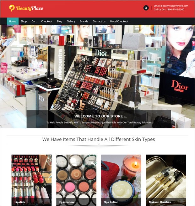 BeautyPlace WP theme