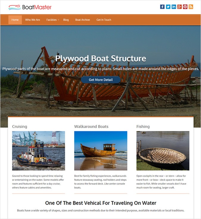 BoatMaster WP theme