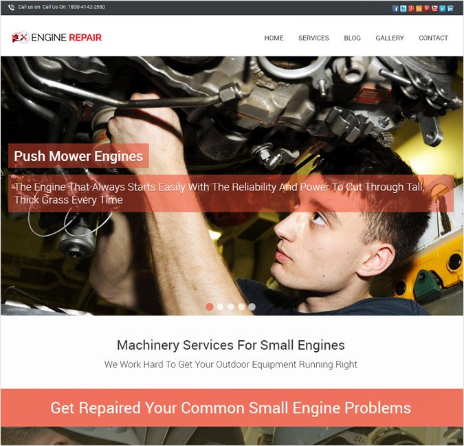 Enginerepair WP theme