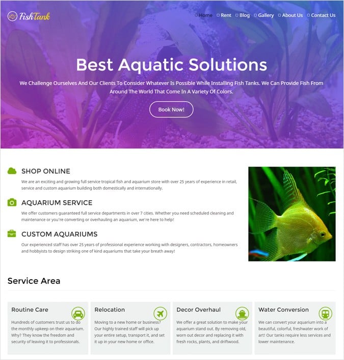 FishTank WP theme