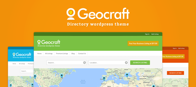 GeoCraft WordPress Theme Featured Image