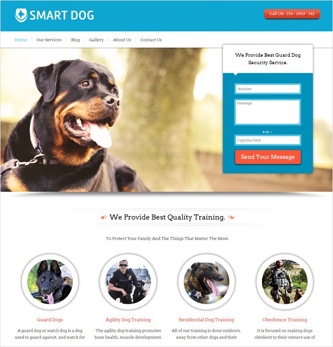 Guard Dog Security Service WordPress Theme