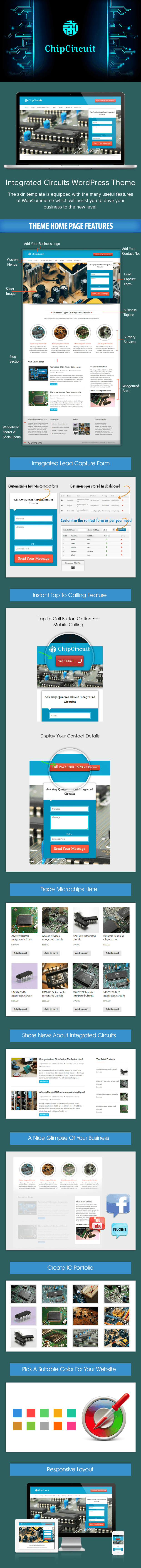 Integrated Circuits WordPress Theme Sales