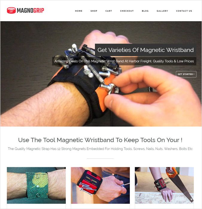 MagnoGrip WP theme