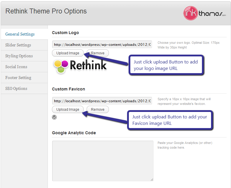 ReThink WordPress Theme Documentation