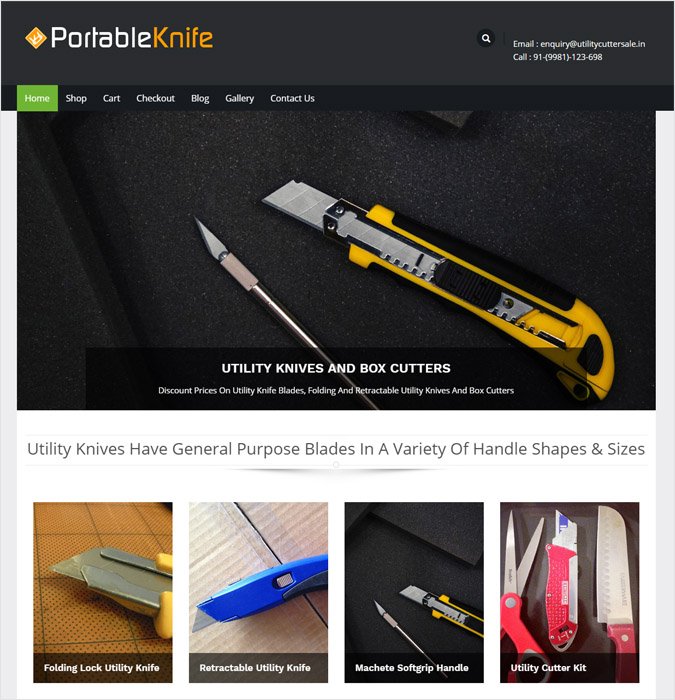 PortableKnife WP theme