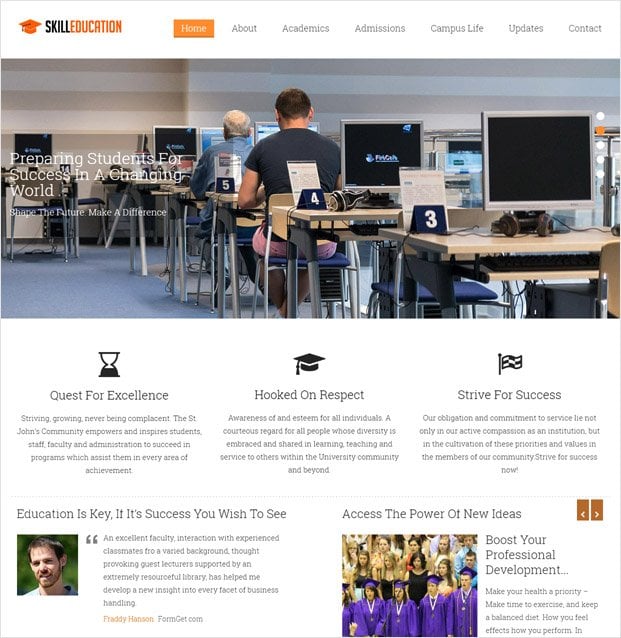 SkillEducation WP theme