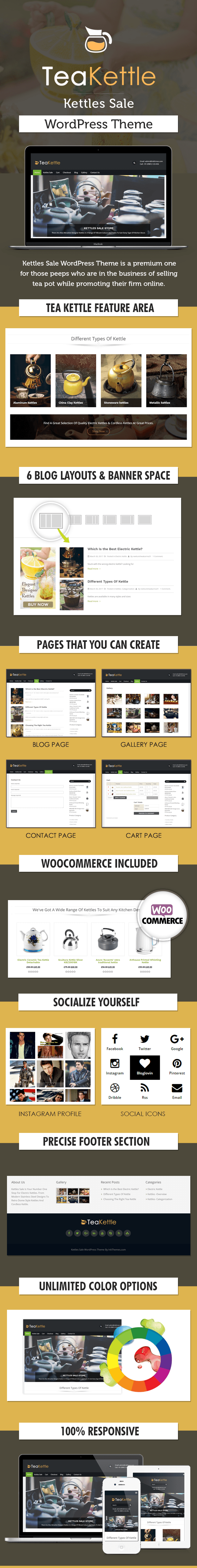 Kettles Sale WordPress Theme