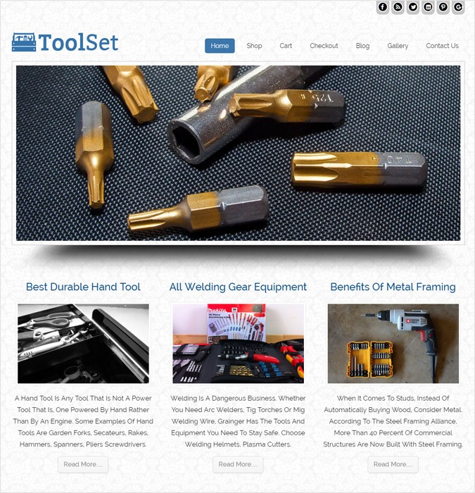 ToolSet WP theme