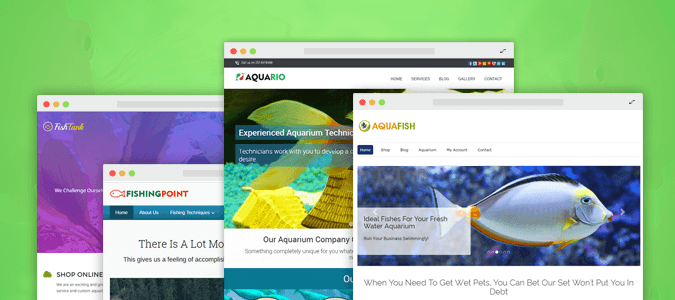 Fish WordPress themes