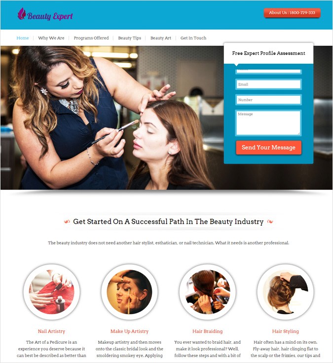 BeautyExpert WP theme