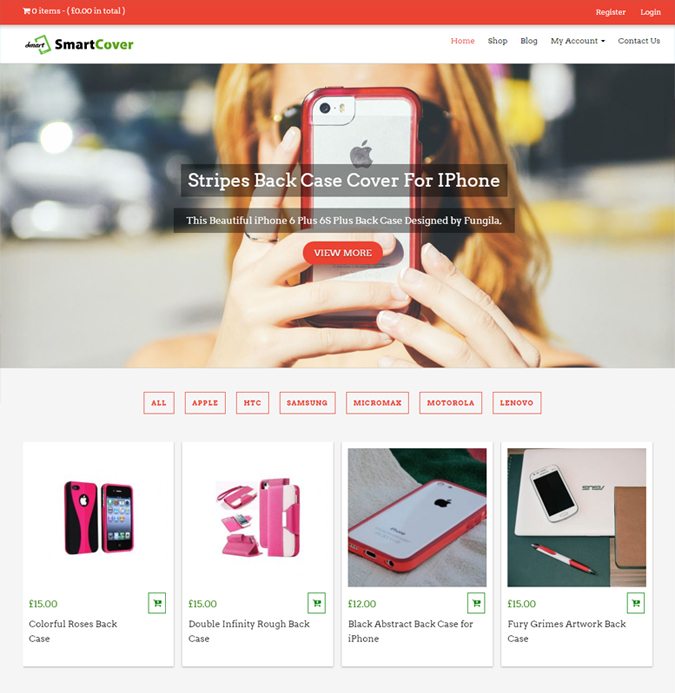 SmartCover WP theme