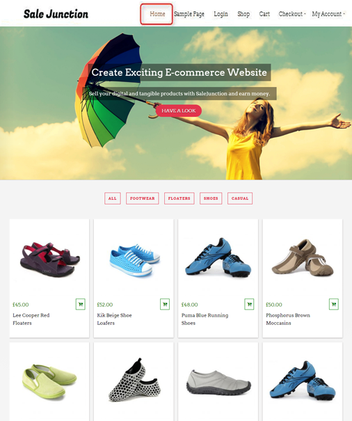 SaleJunction WordPress Theme