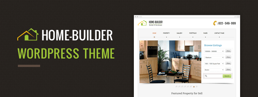 Home Builder WordPress Theme Documentation