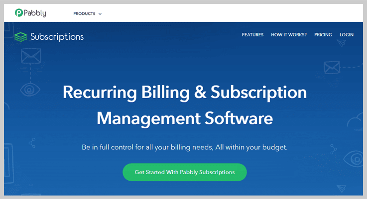 Subscription Payment & Invoicing Software by Pabbly Subscriptions