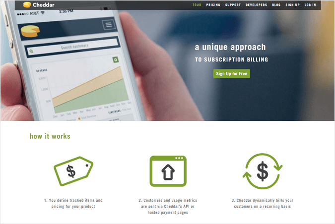 Cheddar - Best PayPal Payment Analytics Software