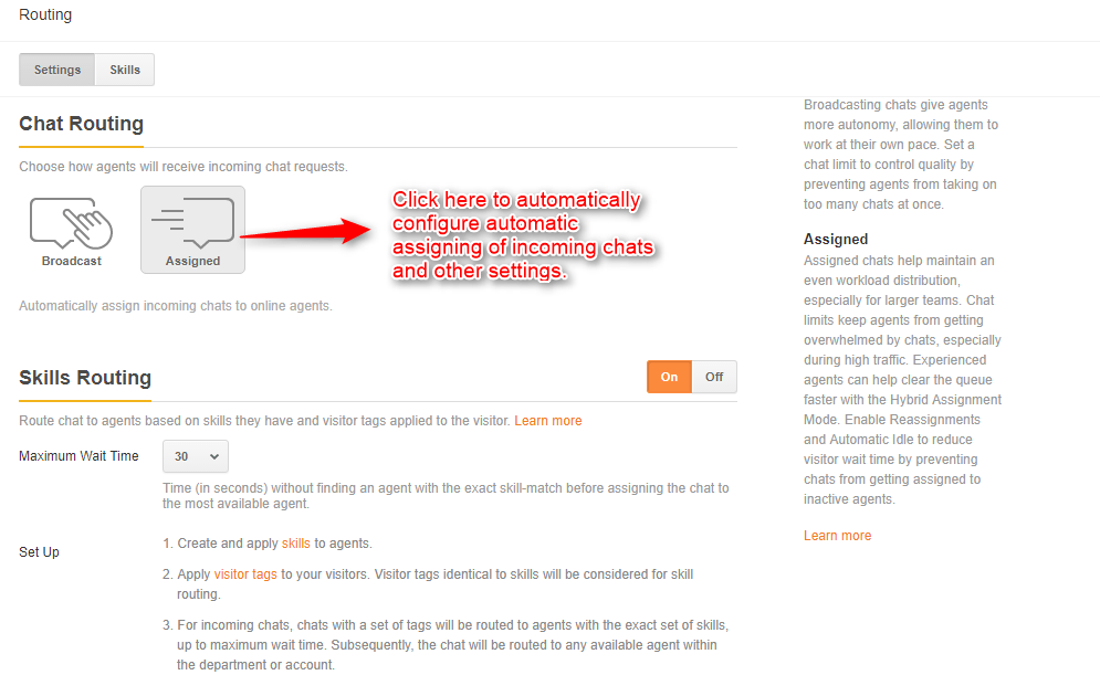 routing-setting-assigned