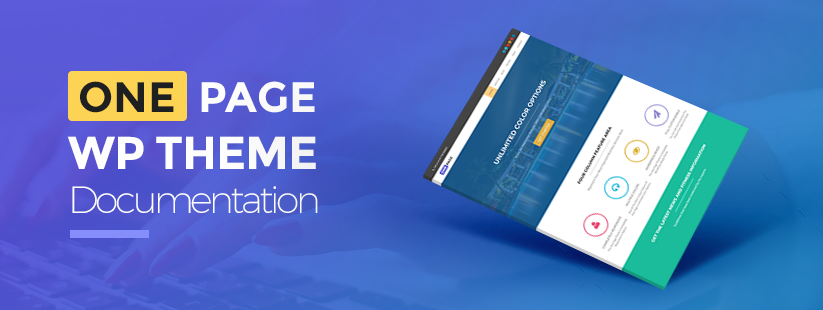 Onepage WordPress Theme Documentation