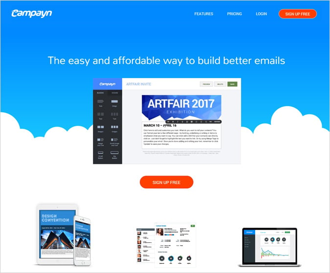 Campayn Email Marketing Software