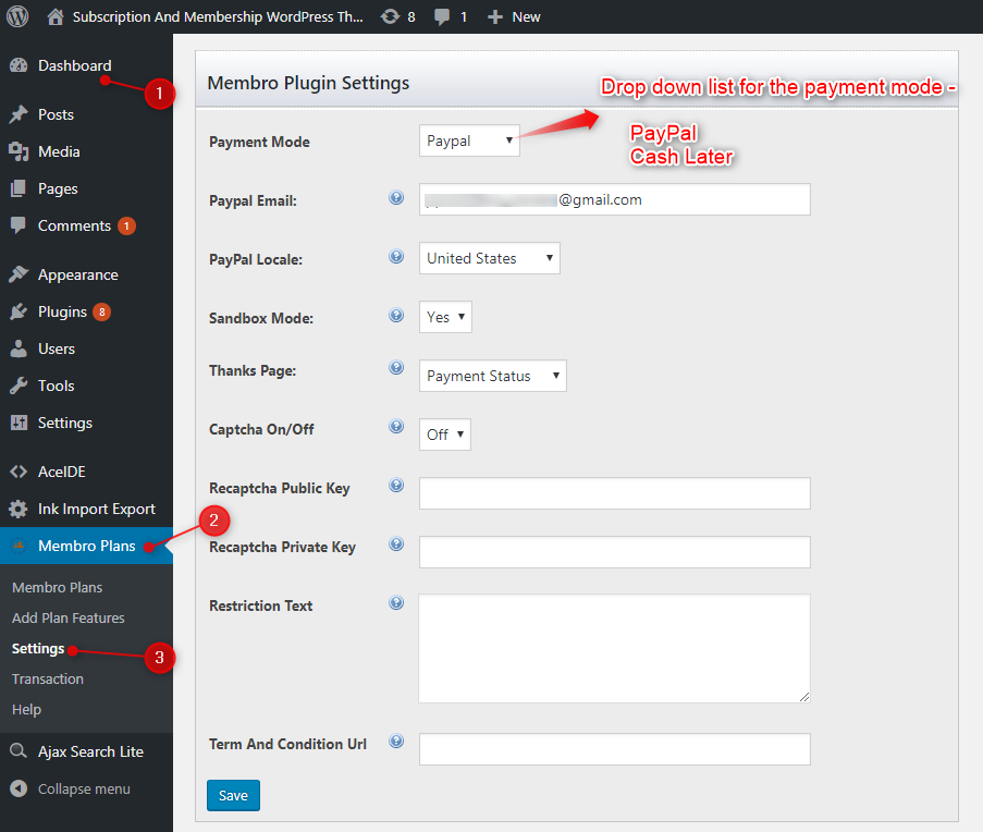 Membro Plugin_Settings