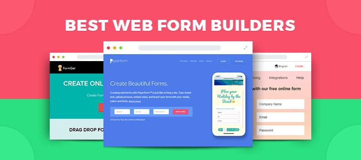 Web Form Builders