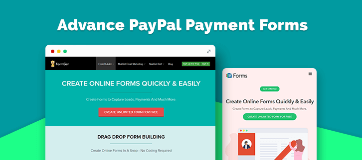 Advance PayPal Payment Forms