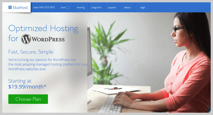 Bluehost WordPress Hosting