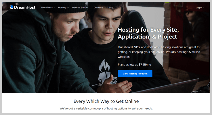 Dream Host WordPress Hosting