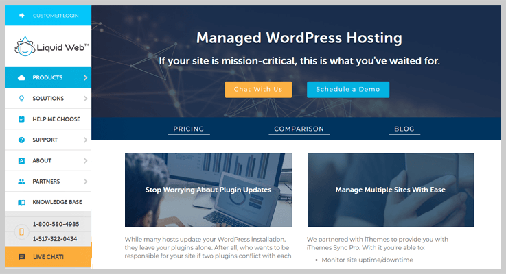 Liquid Web WordPress Hosting