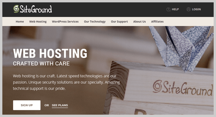 SiteGround WordPress Hosting