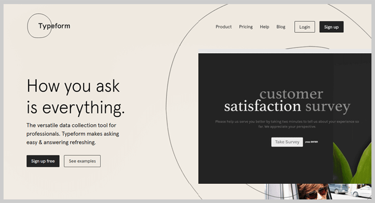 Typeform Form Maker Software