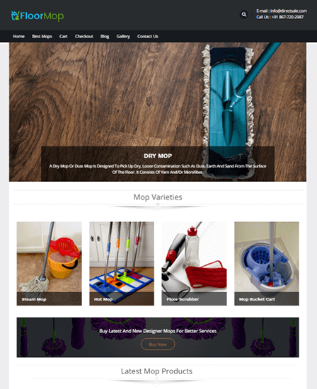 Mop website shop