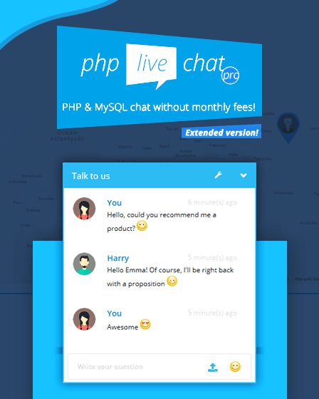 PHP Live Chat Pro Script