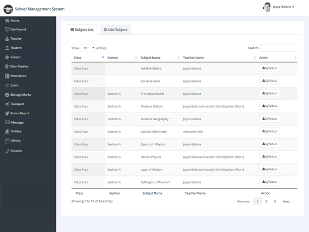School Management Wordpress Plugin Inkthemes School Management Wordpress Plugin Inkthemes