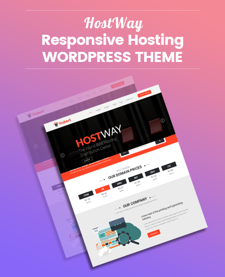 HostWay WordPress theme