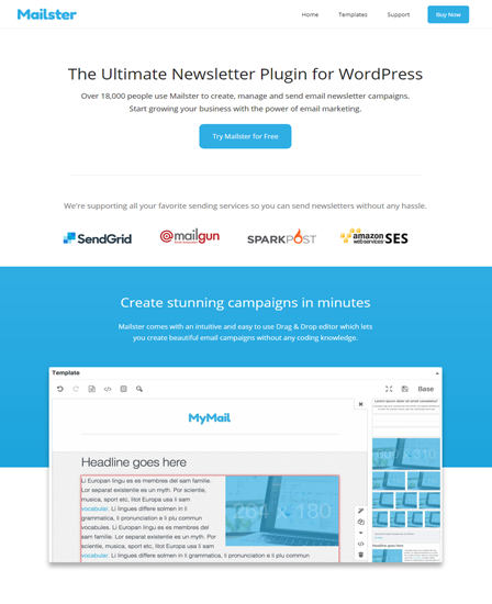 Mailster Newsletter WordPress Plugin